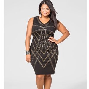 Studded Bodycon Dress! Size 14/16W